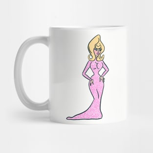 UFO space babe Mug